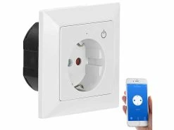 Luminea Home Control Smart Steckdosen:WLAN-Unterputz-Steckdose Mit App, Für Siri, Alexa & GA, 5er Pack 27 Luminea Home Control Smart Steckdosen:WLAN-Unterputz-Steckdose Mit App, Für Siri, Alexa & GA, 5er Pack -Haushalt Verkäufe nx4689 10