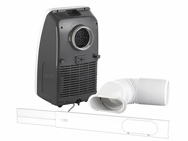 Sichler Haushaltsgeräte Sichler Klimaanlage Mit Schlauch:Mobile Monoblock-Klimaanlage Mit Entfeuchter, 5.000 BTU/h, 2.050 Watt 8 Sichler Haushaltsgeräte Sichler Klimaanlage Mit Schlauch:Mobile Monoblock-Klimaanlage Mit Entfeuchter, 5.000 BTU/h, 2.050 Watt – Bild 8