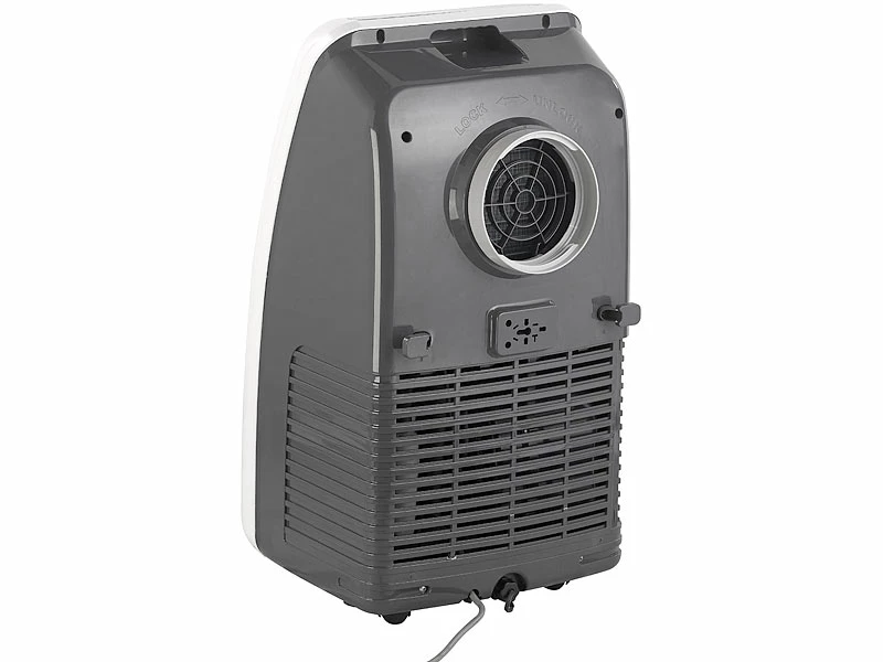 Sichler Haushaltsgeräte Sichler Klimaanlage Mit Schlauch:Mobile Monoblock-Klimaanlage Mit Entfeuchter, 5.000 BTU/h, 2.050 Watt 10 Sichler Haushaltsgeräte Sichler Klimaanlage Mit Schlauch:Mobile Monoblock-Klimaanlage Mit Entfeuchter, 5.000 BTU/h, 2.050 Watt – Bild 10