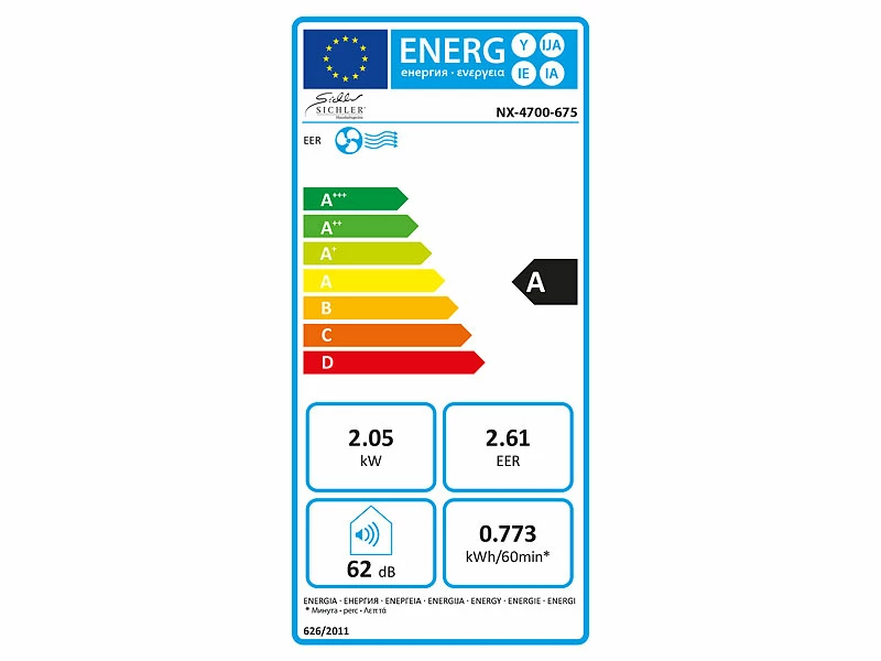 Sichler Haushaltsgeräte Sichler Klimaanlage Mit Schlauch:Mobile Monoblock-Klimaanlage Mit Entfeuchter, 5.000 BTU/h, 2.050 Watt 4 Sichler Haushaltsgeräte Sichler Klimaanlage Mit Schlauch:Mobile Monoblock-Klimaanlage Mit Entfeuchter, 5.000 BTU/h, 2.050 Watt – Bild 4