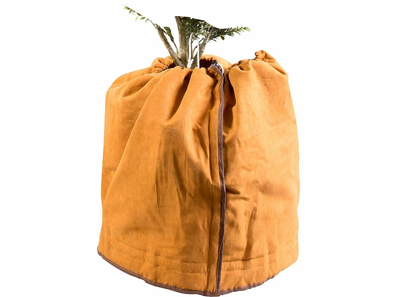 Royal Gardineer Pflanzenschutzhülle:4er-Set Thermo-Topfschutze Für Pflanzen, 50 X 45 Cm, Drainage, Braun 3 Royal Gardineer Pflanzenschutzhülle:4er-Set Thermo-Topfschutze Für Pflanzen, 50 X 45 Cm, Drainage, Braun – Bild 3