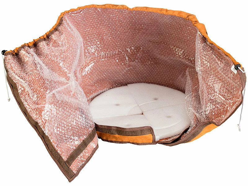 Royal Gardineer Pflanzenschutzhülle:4er-Set Thermo-Topfschutze Für Pflanzen, 50 X 45 Cm, Drainage, Braun 5 Royal Gardineer Pflanzenschutzhülle:4er-Set Thermo-Topfschutze Für Pflanzen, 50 X 45 Cm, Drainage, Braun – Bild 5