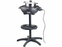 Rosenstein & Söhne Grill:5in1-Elektro-Kugelgrill Mit Temperaturregler Und Zubehör, 1.500 W -Haushalt Verkäufe nx5150 1