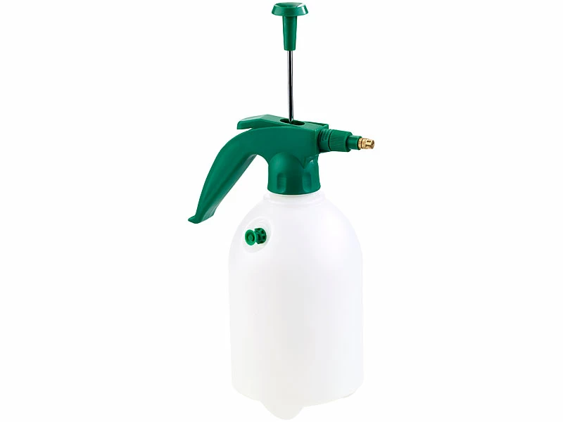 PEARL Drucksprühflasche:Universal-Pump-Druck-Sprüher Mit Messingdüse, Sicherheitsventil, 2 L 2 PEARL Drucksprühflasche:Universal-Pump-Druck-Sprüher Mit Messingdüse, Sicherheitsventil, 2 L – Bild 2