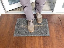 VisorTech Alarmtrittmatte:Batteriebetriebene Klingel-Trittmatte Mit Alarmfunktion -Haushalt Verkäufe nx5767 3