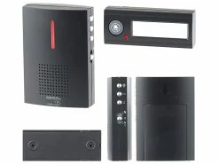 CASAcontrol Funkglocke:Kabellose Funk-Türklingel Mit 2 Empfängern (Licht & Ton), 100 M, IPX4 -Haushalt Verkäufe nx5776 15
