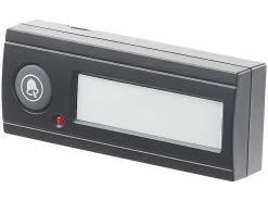 CASAcontrol Funkglocke:Kabellose Funk-Türklingel Mit 2 Empfängern (Licht & Ton), 100 M, IPX4 -Haushalt Verkäufe nx5776 7