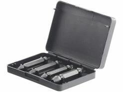 AGT Professional Linksausdreher:3x 4-tlg. Schrauben-Ausdreher-Set Aus HSS-Stahl -Haushalt Verkäufe nx5848 0
