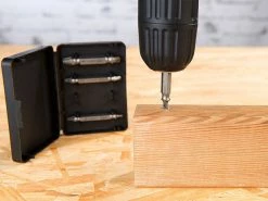 AGT Professional Linksausdreher:3x 4-tlg. Schrauben-Ausdreher-Set Aus HSS-Stahl -Haushalt Verkäufe nx5848 5