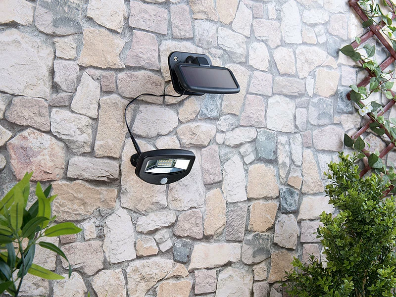 Lunartec Solar Außenstrahler:Solar-LED-Strahler, PIR-Bewegungssensor, 16 LEDs, 100 Lm, 1,2 W, IP44 10 Lunartec Solar Außenstrahler:Solar-LED-Strahler, PIR-Bewegungssensor, 16 LEDs, 100 Lm, 1,2 W, IP44 – Bild 10