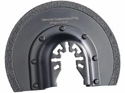 AGT Professional Sägeblätter Multitools:Diamantbesch. Rundsägeblatt Für Multitools, 87 Mm, Schnellspannung