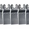 AGT Professional Sägeblätter:Standard-Tauchsägeblatt, 34 Mm, CRV, Schnellspannung, 5er-Set