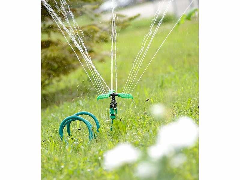 Royal Gardineer Gartenschlauch Dusche:3in1-Gartendusche, Rasensprinkler & Wassernebler, Fixierbarer Schlauch 7 Royal Gardineer Gartenschlauch Dusche:3in1-Gartendusche, Rasensprinkler & Wassernebler, Fixierbarer Schlauch – Bild 7