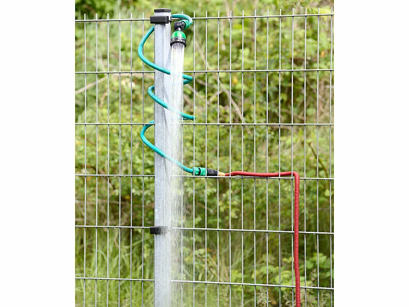 Royal Gardineer Gartenschlauch Dusche:3in1-Gartendusche, Rasensprinkler & Wassernebler, Fixierbarer Schlauch 8 Royal Gardineer Gartenschlauch Dusche:3in1-Gartendusche, Rasensprinkler & Wassernebler, Fixierbarer Schlauch – Bild 8