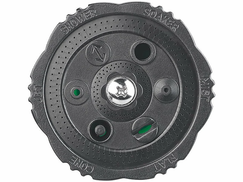 Royal Gardineer Gartenschlauch Dusche:3in1-Gartendusche, Rasensprinkler & Wassernebler, Fixierbarer Schlauch 19 Royal Gardineer Gartenschlauch Dusche:3in1-Gartendusche, Rasensprinkler & Wassernebler, Fixierbarer Schlauch – Bild 19