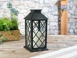 Lunartec Solarlaternen:Solar-Laterne Mit Deko-Kerze Und Flammen-Effekt-LED, Dämmerungs-Sensor -Haushalt Verkäufe nx6073 7