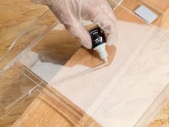 AGT Reparatur Kleber:Reparatur-Set Aus Sekundenkleber & Granulat (schwarz/weiß/transparent) -Haushalt Verkäufe nx6083 4