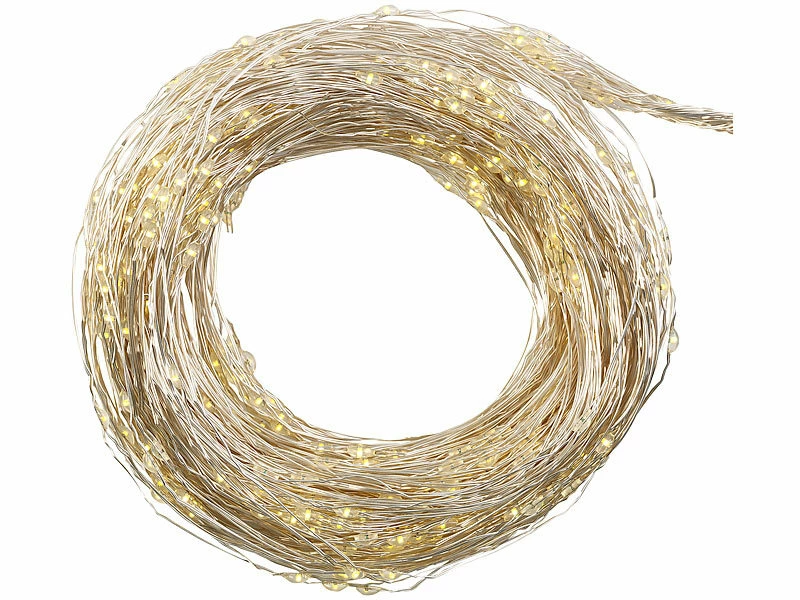 Lunartec Weihnachtsbaum Überwurf:Christbaum-Überwurf-Lichterkette, 20 Girlanden & 720 Warmweiße LEDs 7 Lunartec Weihnachtsbaum Überwurf:Christbaum-Überwurf-Lichterkette, 20 Girlanden & 720 Warmweiße LEDs – Bild 7