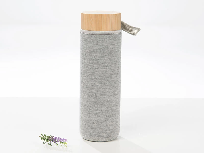 Cucina Di Modena Glasflasche:Doppelwandige Glas-Trinkflasche Mit Neopren-Hülle & Tee-Sieb, 400 Ml 9 Cucina Di Modena Glasflasche:Doppelwandige Glas-Trinkflasche Mit Neopren-Hülle & Tee-Sieb, 400 Ml – Bild 9