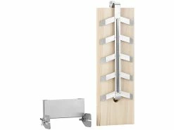 Rosenstein & Söhne Flammlachsbrett:Flammlachs-Bretter, Zedernholz, Neigbare Edelstahl-Halterung, 4er-Set -Haushalt Verkäufe nx6373 2