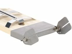 Rosenstein & Söhne Flammlachsbrett:Flammlachs-Bretter, Zedernholz, Neigbare Edelstahl-Halterung, 4er-Set -Haushalt Verkäufe nx6373 3