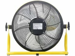 Sichler Haushaltsgeräte Sichler Metall Ventilator:Akku-Vollmetall-Bodenventilator, Bis 1.200 U/Min., 30 Cm, 15 Ah, IPX4 -Haushalt Verkäufe nx6417 1