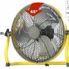 Sichler Haushaltsgeräte Sichler Metall Ventilator:Akku-Vollmetall-Bodenventilator, Bis 1.200 U/Min., 30 Cm, 15 Ah, IPX4