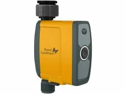 Royal Gardineer WLAN Bewässerung:WLAN-Bewässerungscomputer, Bewässerungsventil, 4-Wege-Verteiler, App -Haushalt Verkäufe nx6476 7
