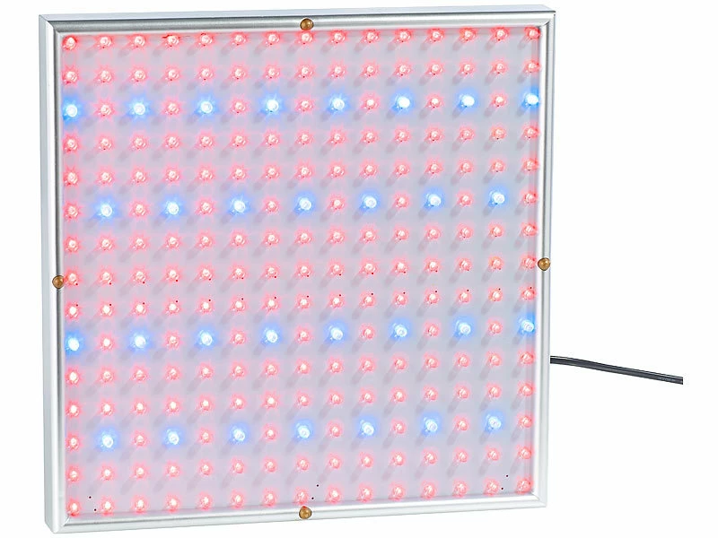 Lunartec LED Wachstumslampe:Profi LED-Pflanzen-Wachstums-Leuchtpanel Mit 225 LEDs, 250 Lumen 1 Lunartec LED Wachstumslampe:Profi LED-Pflanzen-Wachstums-Leuchtpanel Mit 225 LEDs, 250 Lumen