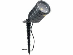 Lunartec Sternenprojektor:Laser-Projektor Mit 12 LEDs, 8 Licht-Effekte, Timer, Fernbed., IP65 -Haushalt Verkäufe nx6728 2
