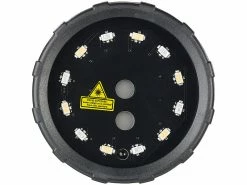 Lunartec Sternenprojektor:Laser-Projektor Mit 12 LEDs, 8 Licht-Effekte, Timer, Fernbed., IP65 -Haushalt Verkäufe nx6728 25