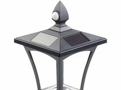 Royal Gardineer Beleuchtung Aussen:Solar-LED-Gartenlaterne, PIR-Sensor, Dämmerungssensor, 100 Lm, 160 Cm -Haushalt Verkäufe nx6769 0