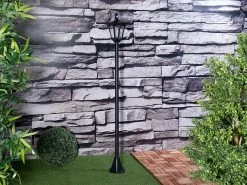 Royal Gardineer Beleuchtung Aussen:Solar-LED-Gartenlaterne, PIR-Sensor, Dämmerungssensor, 100 Lm, 160 Cm -Haushalt Verkäufe nx6769 8