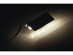 Lunartec Vitrinenbeleuchtung:LED-Glasbodenbeleuchtung, 4 Klammern Mit 12 Tageslichtweißen LEDs -Haushalt Verkäufe nx6774 1
