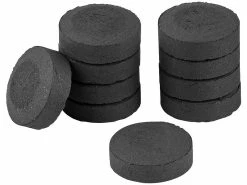 Duvence Räucherkohle:Selbstentzündende Shisha-Kohle, 10 Rollen Mit Je 10 Briketts, 750 G -Haushalt Verkäufe nx6800 7