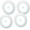 Lunartec LED Spots Zum Kleben:4er-Erweiterungs-Set Für COB-LED-Unterbauleuchten UBL-16.w