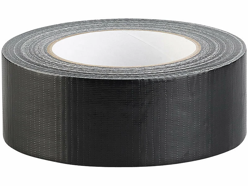 AGT Universal-Klebeband:4er-Set Gewebe-Klebeband, Reißfest, 48 Mm Breit, 0,17 Mm Dick, Schwarz 4 AGT Universal-Klebeband:4er-Set Gewebe-Klebeband, Reißfest, 48 Mm Breit, 0,17 Mm Dick, Schwarz – Bild 4