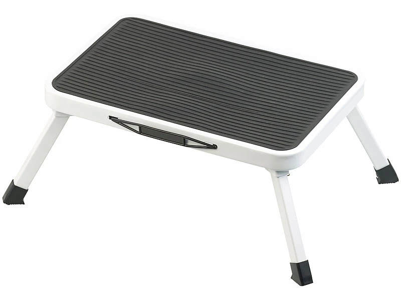 AGT Tritthocker:Rutschfester Klapptritt Aus Stahl, Mit Sicherung, Belastbar Bis 150 Kg 7 AGT Tritthocker:Rutschfester Klapptritt Aus Stahl, Mit Sicherung, Belastbar Bis 150 Kg – Bild 7