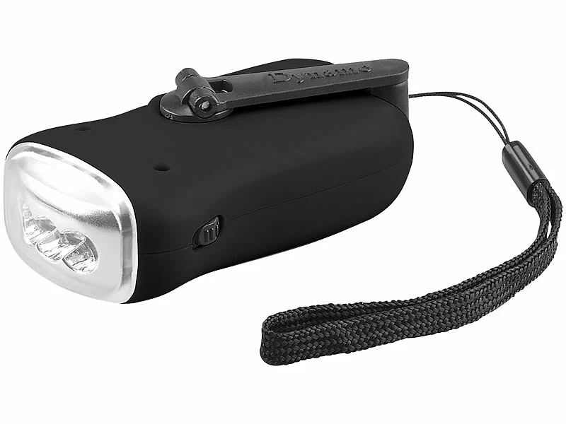 PEARL Solar Taschenlampe:Dynamo-Taschenlampe Mit Solarpanel, 3 LEDs, 0,4 Watt, 20 Lumen, Akku 8 PEARL Solar Taschenlampe:Dynamo-Taschenlampe Mit Solarpanel, 3 LEDs, 0,4 Watt, 20 Lumen, Akku – Bild 8