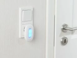 CASAcontrol Lichtklingel Funk:Steckdosen-Funk-Klingel Mit Optischem Signal & Zweitem Empfänger, IP54 -Haushalt Verkäufe nx6965 17