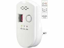 VisorTech Gas-Messgerät:4er-Set Steckdosen-Multi-Gasmelder Für Erdgas Und Autogas, 85 DB -Haushalt Verkäufe nx6975 10