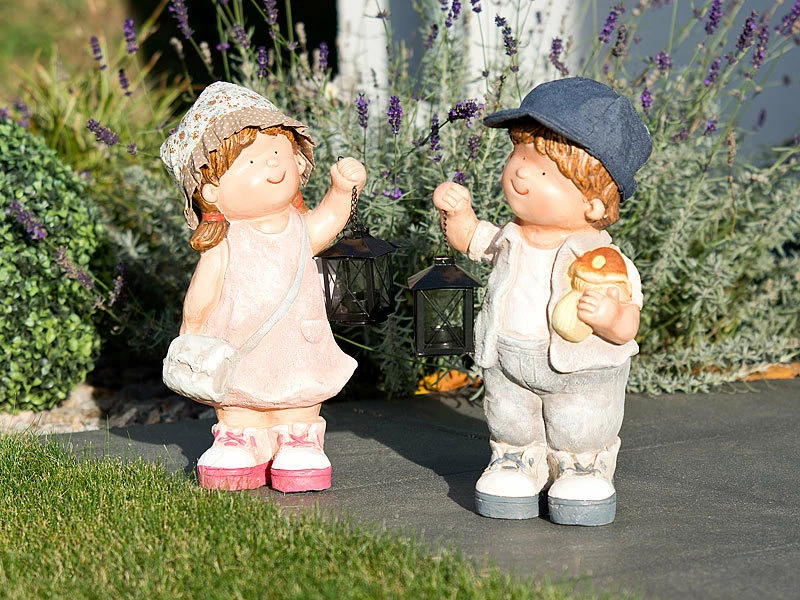 Royal Gardineer Handbemalte Deko-Figur "Klein-Willy" Mit Laterne Versandrückläufer 3 Royal Gardineer Handbemalte Deko-Figur "Klein-Willy" Mit Laterne Versandrückläufer – Bild 3