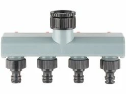 Royal Gardineer WLAN Bewässerung:WLAN-Bewässerungscomputer, Bewässerungsventil, 4-Wege-Verteiler, App -Haushalt Verkäufe nx7364 3