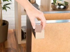 AGT Filzunterlagen:110-teiliges Filzgleiter- Und Möbelpuffer-Set, Selbstklebend, Braun -Haushalt Verkäufe nx7839 10