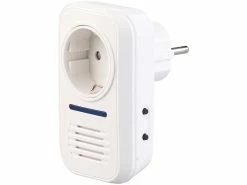 CASAcontrol Funkgong Steckdose:Steckdosen-Funkklingel Für Kinetische Funk-Taster, Mit 230-V-Steckdose