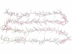 Lunartec Büschellichterkette Bunt:LED-Büschel-Lichterkette Mit 300 RGB-LEDs & Timer-Funktion, IP44, 3 M -Haushalt Verkäufe nx8208 7