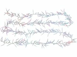 Lunartec Büschellichterkette Bunt:LED-Büschel-Lichterkette Mit 300 RGB-LEDs & Timer-Funktion, IP44, 3 M -Haushalt Verkäufe nx8208 9