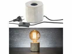 Lunartec Tischlampe Deko:4er-Set Dekorative Beton-Tischleuchten Für E27-Lampen, Bis 40 Watt 6 Lunartec Tischlampe Deko:4er-Set Dekorative Beton-Tischleuchten Für E27-Lampen, Bis 40 Watt -Haushalt Verkäufe nx8212 4