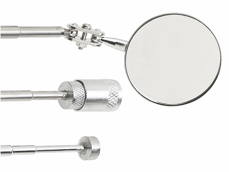 AGT Magnetstab:Teleskop-Werkzeug-Set Mit Spiegel, Magnet-Heber & LED-Leuchte, 3-tlg. 8 AGT Magnetstab:Teleskop-Werkzeug-Set Mit Spiegel, Magnet-Heber & LED-Leuchte, 3-tlg. – Bild 8