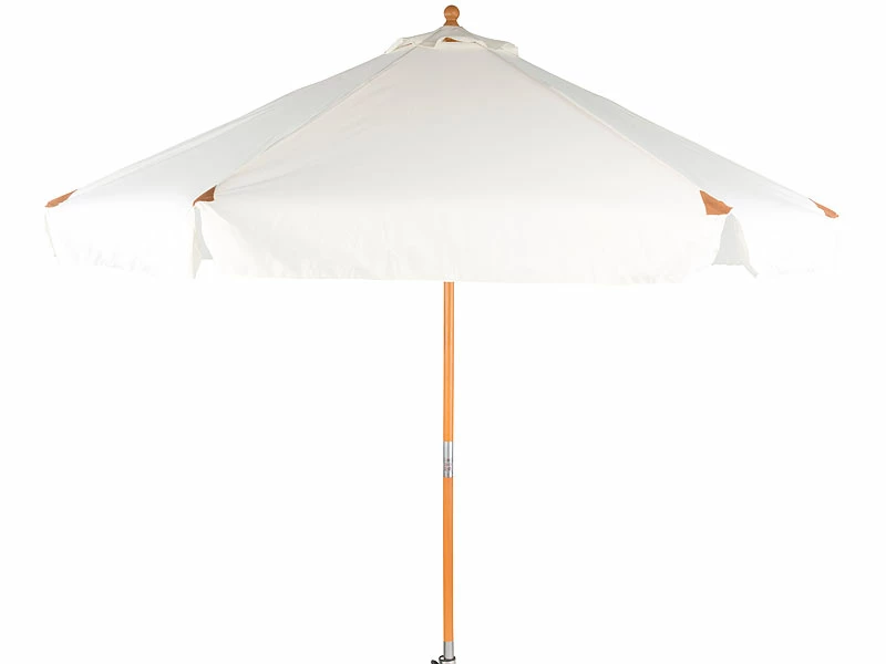 Royal Gardineer Parasol-Sonnenschirm:2er-Set Neigbare Sonnenschirme Mit Holzgestell, Ø 3 M, Beige 3 Royal Gardineer Parasol-Sonnenschirm:2er-Set Neigbare Sonnenschirme Mit Holzgestell, Ø 3 M, Beige – Bild 3